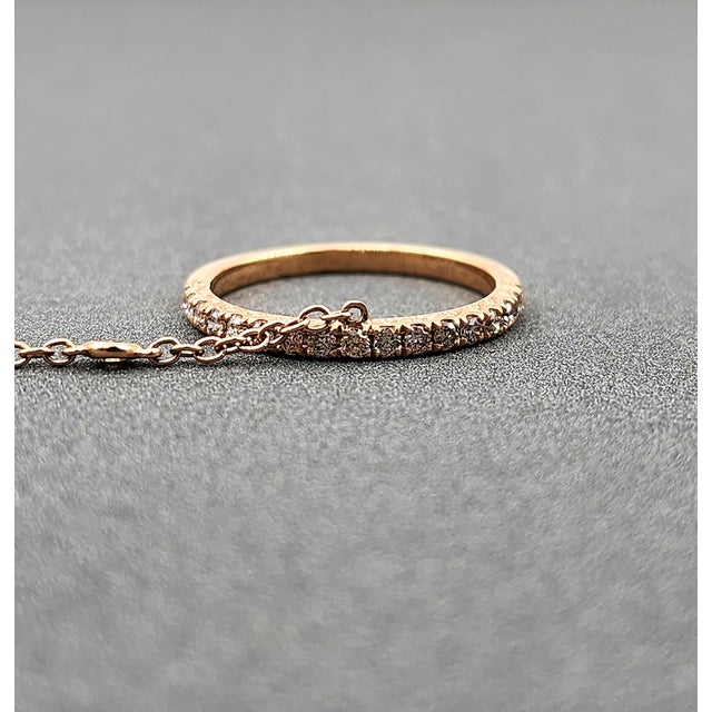 0.93 Ct Diamond Ring Bracelet Size 6.5 For Sale In Chicago - Image 6 of 9