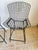 Mid-Century Modern Late 20th Century Authentic Knoll "Bertoia" Black Bar Stools - Set of 3 For Sale - Image 3 of 14
