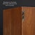 Brown 1950s Danish Modern Teak Display Console by Ib Kofod-Larsen Finished Back For Sale - Image 8 of 13