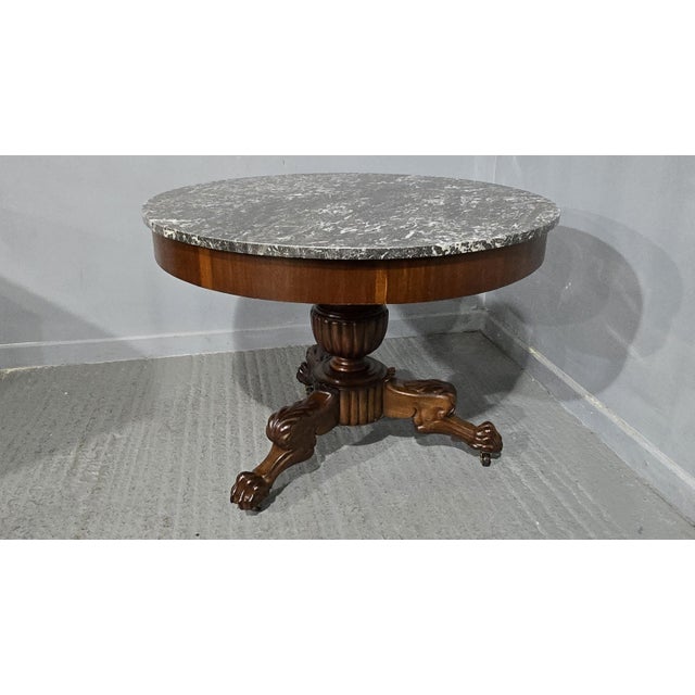 French Gueridon Table, 1880 For Sale - Image 12 of 16
