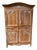 Vintage Oak Country Armoire With Built in t.v. Carousel For Sale