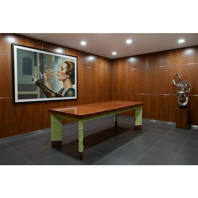 1920s Attributed to Kem Weber Dining Table From Grand Rapids Furniture Company For Sale - Image 10 of 14