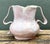 Vintage Slab Built Studio Pottery Pale Pink Vase For Sale - Image 12 of 12