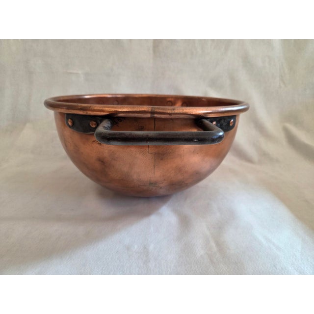 Antique 19th Century American Copper Apple Butter Pot For Sale - Image 4 of 8