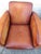 Pair of Art Deco Style French Leather Club Chairs For Sale - Image 11 of 15