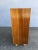 Restored Mid-Century Mahogany Bedside Table With Rattan Border For Sale In Los Angeles - Image 6 of 8