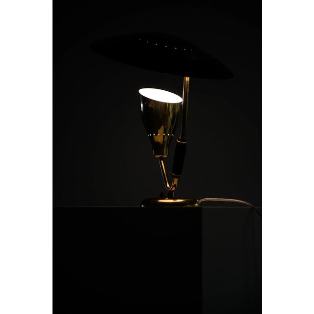 Vintage Table Lamp by Svend Aage Holm Sørensen for Holm Sørensen, 1950s For Sale - Image 6 of 10