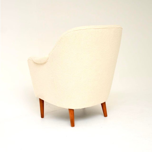 Vintage Swedish Samspel Chair by Carl Malmsten, 1960 For Sale - Image 6 of 8