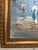 Gray Late 20th Century Listed Artist C.Burnett(IX-XX) Oil Painting Paris Street Scene, Arc De Triomphe For Sale - Image 8 of 12