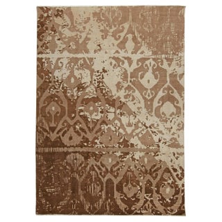 Contemporary Abstract Indian Flat Weave Rug by Doris Leslie Blau For Sale