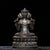 Traditional Vintage Silver-Plated Bronze Vajradhara Statue Buddhist Deity Sculpture 9.8" For Sale - Image 3 of 9