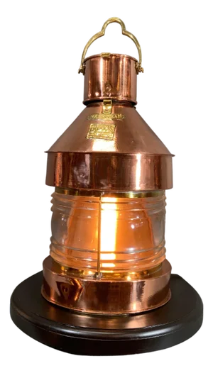Copper Ship's Masthead Lantern by Meteorite "A11680"