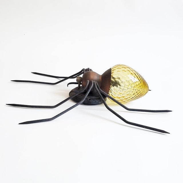Mid-Century Modern Modern Italian Spider Wall Light, 1950s For Sale - Image 3 of 12