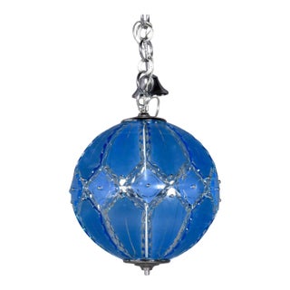 1960s Mid-Century Modern Italian Murano Glass Pendant Light by Zero Quattro for Fontana Arte For Sale