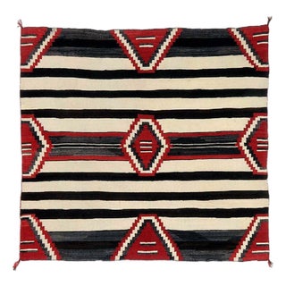 Antique Navajo Chief Blanket Third Phase Revival For Sale