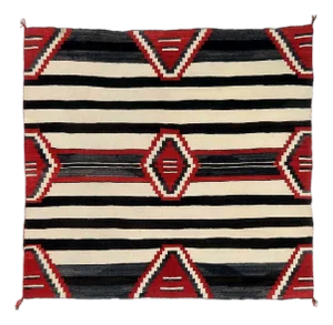 Antique Navajo Chief Blanket Third Phase Revival