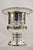 Traditional Mid 20th Century Victorian Silver Plated Twin Branch Handle Trophy Cup Champagne Ice Bucket For Sale - Image 3 of 12