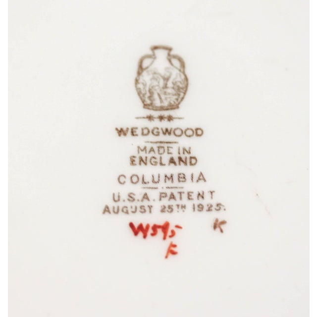 1940s 1940s Sterling Silver & Porcelain Tray For Sale - Image 5 of 5