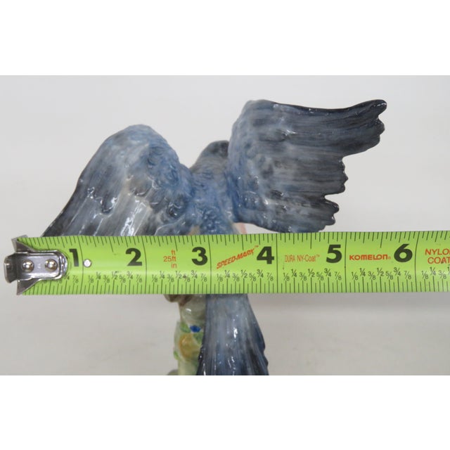 Crown Staffordshire Fine Bone China Bird on Perch Figurine Made in England 5079b For Sale - Image 11 of 18