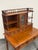 Quarter-Sawn Oak Secretary Desk + Gallery Top, Antique For Sale - Image 10 of 12