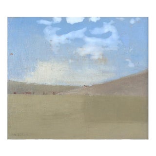 Nils Von Essen, Landscape, 1970s, Oil Painting on Canvas For Sale