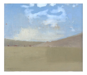 Nils Von Essen, Landscape, 1970s, Oil Painting on Canvas