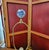 Metal Vintage Chinoiserie Blue & White Double Happiness Ginger Jar Table Lamps - Almost a Pair For Sale - Image 7 of 9