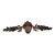 Large 19c French Bronze Dore' Decorative Mount For Sale