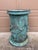 Vintage English Country Classical Verdigris Iron Sundial on Copper Pedestal Base "Grow Old Along With Me" For Sale - Image 9 of 12