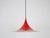 Vintage Semi Pendant Lamp by Bonderup and Thorup for Fog and Morup, 1968 For Sale - Image 3 of 11