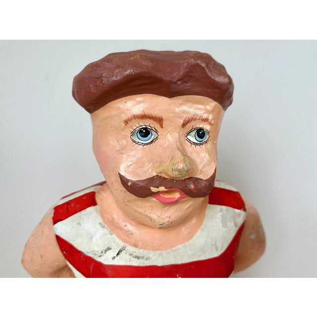 French Papier-Mâché Bathers, 1960s, Set of 2 For Sale - Image 7 of 12