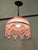 Glass French Art Deco Glass Pendant Light with Beaded Shade, 1930s For Sale - Image 7 of 8