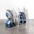 Blue Stacking Dining Chair from Thonet, 1970 For Sale - Image 11 of 12