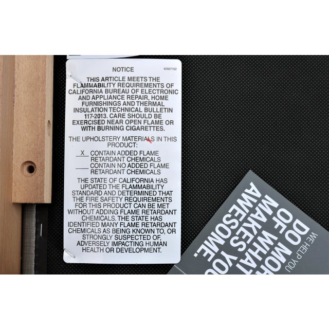 Eloquence Three Seat Tandem Guest Seating Chair by Kimball Furniture, Brand New For Sale - Image 12 of 13