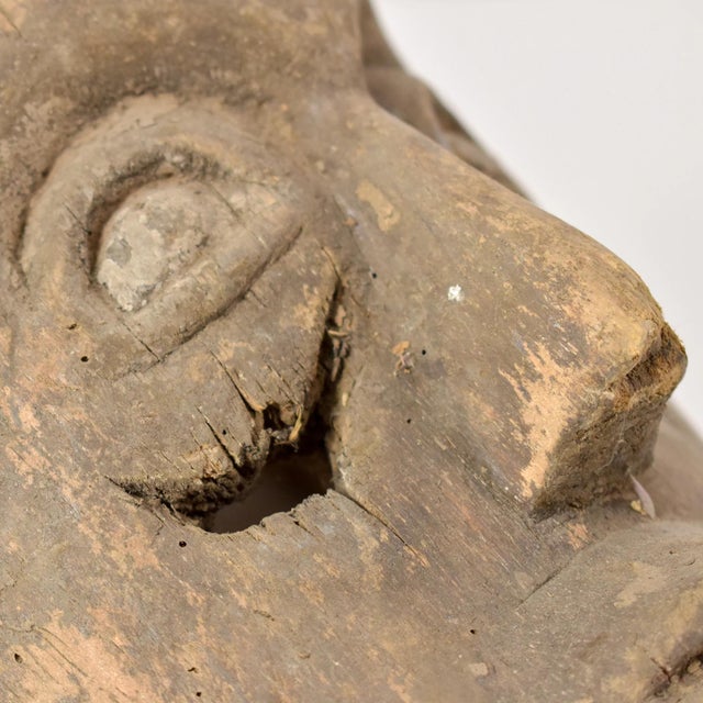 Early 20th Century Yoruba Mask Wood Nigeria For Sale - Image 4 of 8