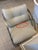 Milo Baughan Style Mid Century Brass Cantilever Dining Chairs, Set of 8 For Sale In New York - Image 6 of 6