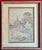 Gray Walter Shirlaw (Scottish-American 1838 – 1909) Antique 19th Century Mixed Media Watercolor Painting and Pencil Drawing of a Country Landscape For Sale - Image 8 of 10