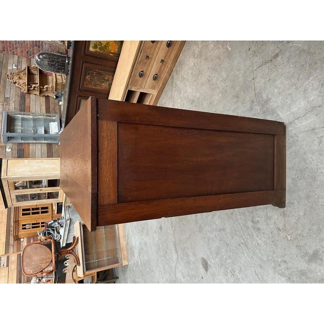 Meuble de métier en chêne For Sale - Image 14 of 16