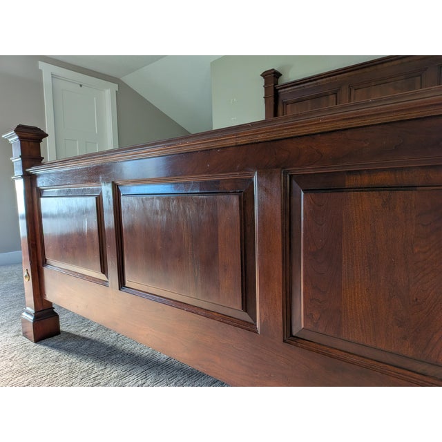 Statton Wainscot Colonial King Bed For Sale - Image 13 of 18