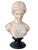 Italian Carved Marble Bust of a Young Woman For Sale - Image 16 of 16