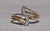 Contemporary The Haldeman: Ladies 14K Gold Fanned Bypass Ring set with Diamonds For Sale - Image 3 of 10