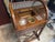 Pierre Deux Unique Roll Top Bar. Interior features multiple compartments with brass knobs and pulls. Brass Ice bucket for...
