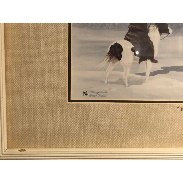 Wood Marguerite Fields "Valley of Eagles" Signed & Numbered Lithograph 403/500 (1987) For Sale - Image 7 of 12