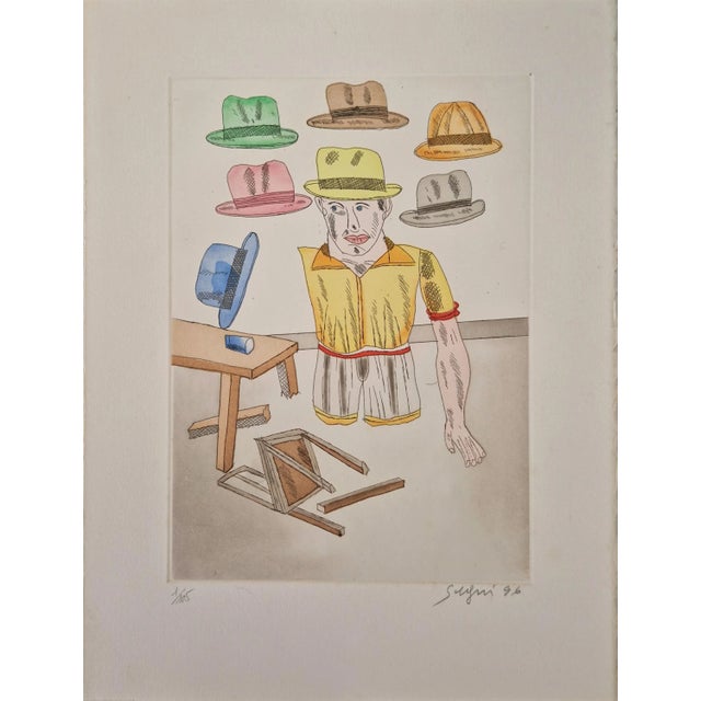 Antonio Segui, Juanito, 1996, Etching For Sale - Image 4 of 4