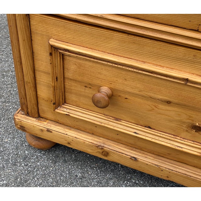 Pine Chest of Three Drawers For Sale - Image 12 of 18