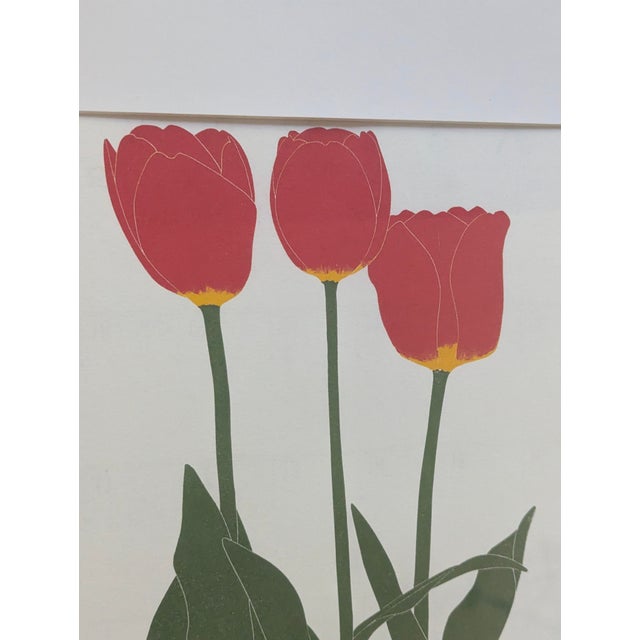 Henry Evans Botanical Linocut Prints Framed- Set of 4 For Sale - Image 15 of 17