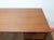 Brown 1960s Mid Century Modern Vintage Afromosia Teak Writing Office Desk For Sale - Image 8 of 15
