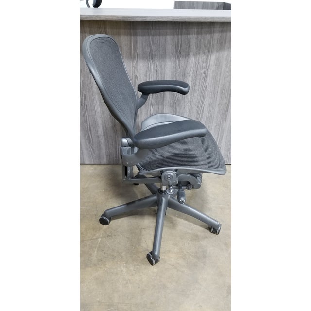 Herman miller aeron polished aluminum clearance
