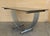 Mid-Century Modern Romeo Rega Style Chrome, Brass and Glass Dining Table For Sale - Image 13 of 18