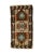 Brown & Orange Mini Rug For Sale - Image 4 of 4